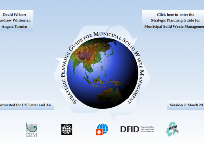 World Bank: Strategic Planning Guide for Municipal Solid Waste Management